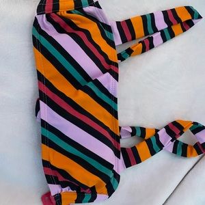 Striped Bikini Top